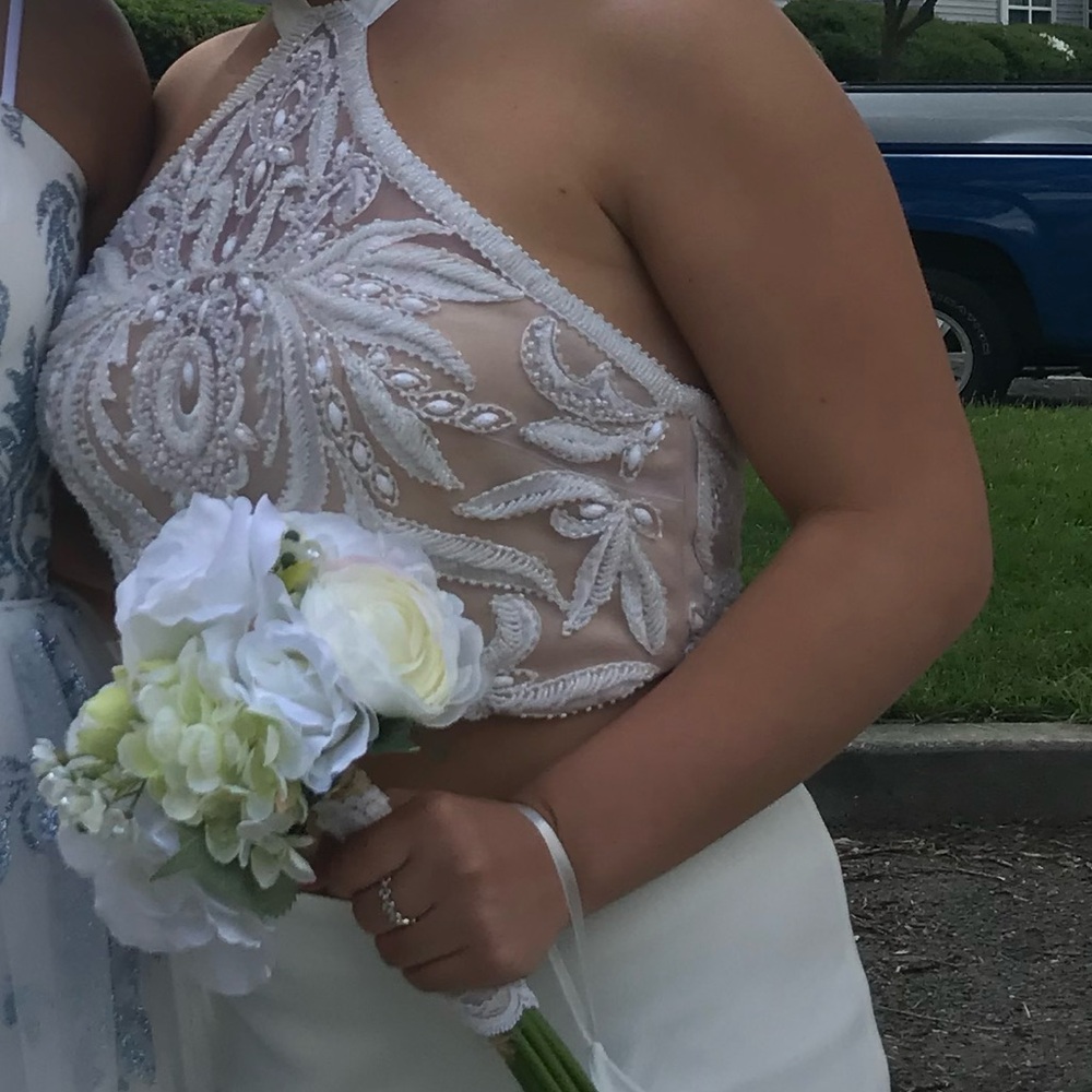 Two piece Prom Dress - Picture 7 of 11